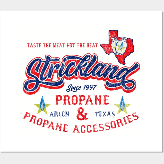 Strickland Propane Worn Wall Art by Alema Art